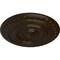 Ekena Millwork Artis Ceiling Medallion (Fits Canopies up to 6 7/8"), Hand-Painted Bronze, 15 3/4"OD x 1 3/8"P CM15ARBZS - alternate 3